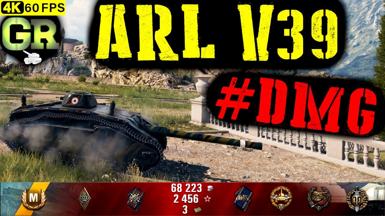 World of Tanks ARL V39 Replay - 6 Kills 4.2K DMG(Patch 1.4.0)
