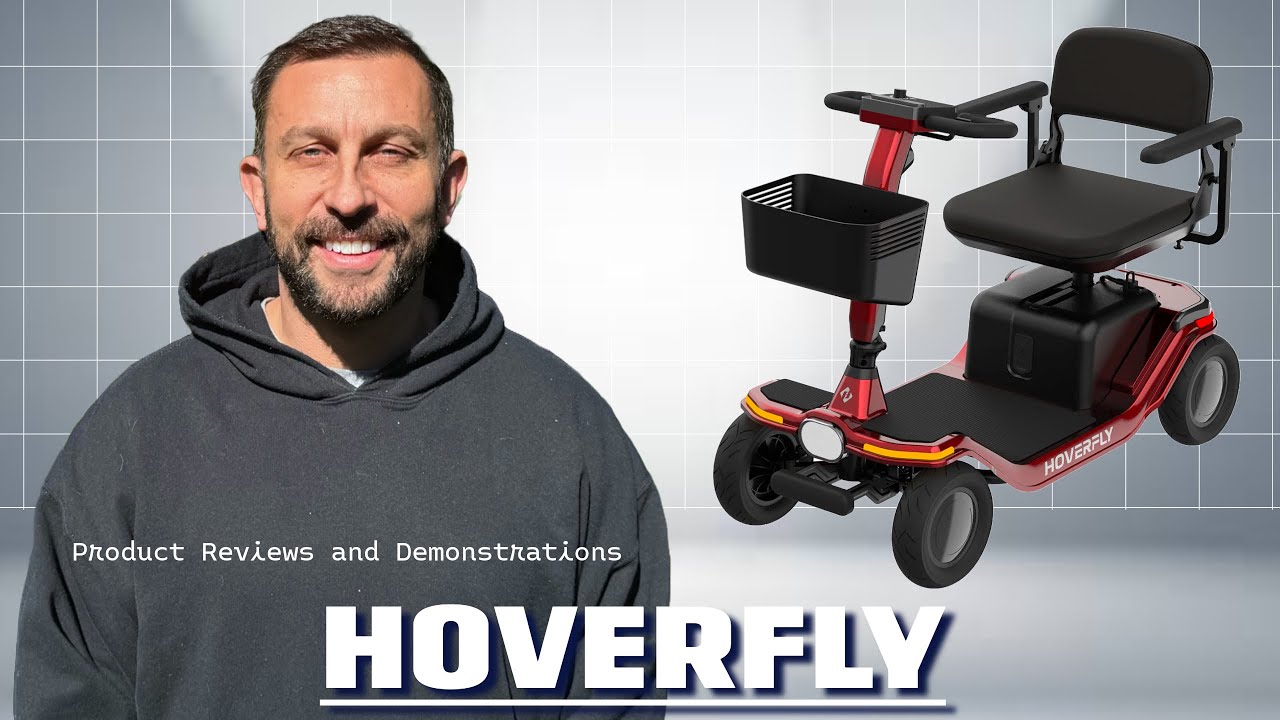 Электрический четырехколесный скутер Hoverfly T5