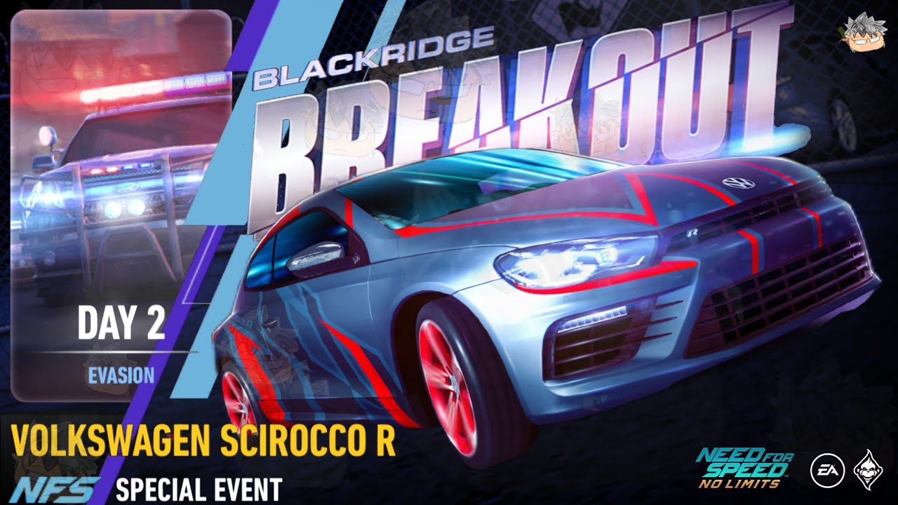 Breakout: Day 2 EVASION | 2017 Volkswagen Scirocco R | NFS No Limits