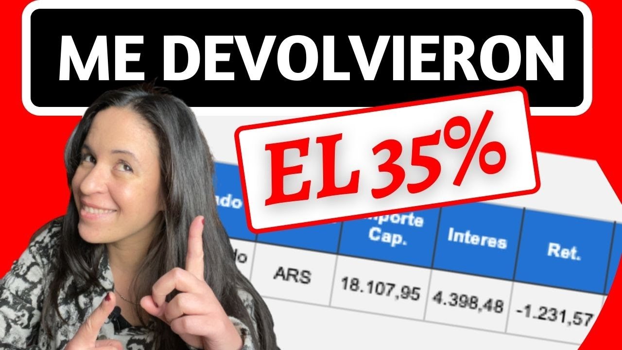 💸 AFIP devuelve Percepciones del 35% con INTERESES ✅ Paso FINAL para enterarte cuándo se deposita.