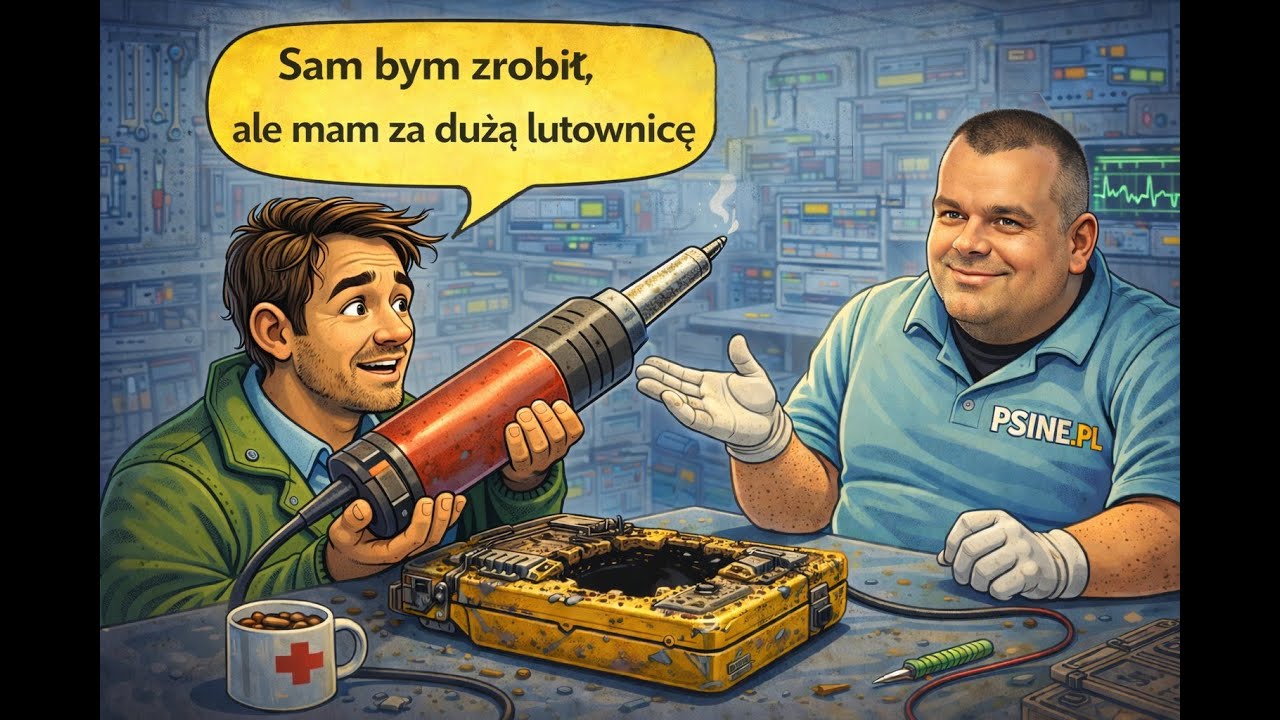 Naprawiamy laptopy, komputery, smartfony i inne urządzenia elektroniczne. 09-03-2026