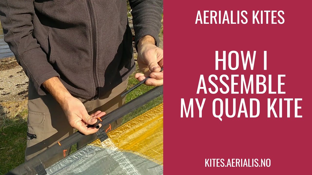 HOW TO: How I Assemble my Quad Kite