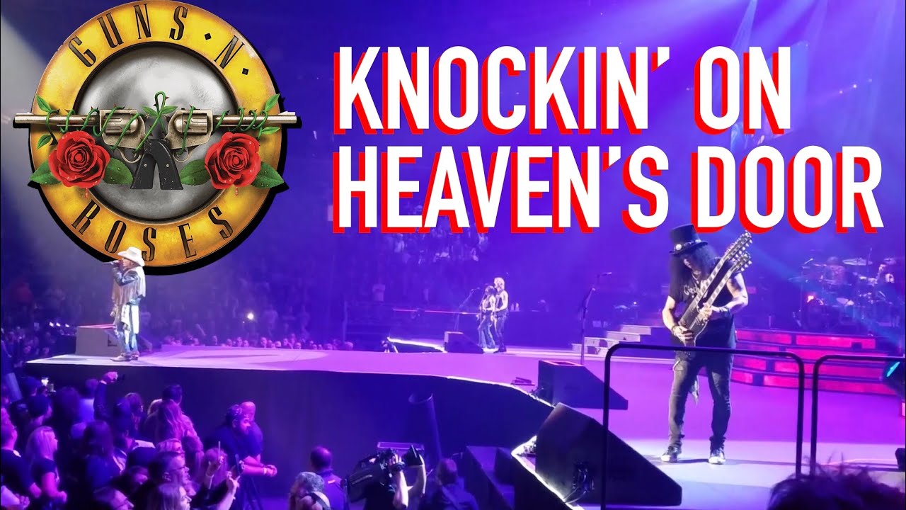GUNS N’ ROSES “Knockin’ On Heaven’s Door” (Bob Dylan cover) in Detroit, MI