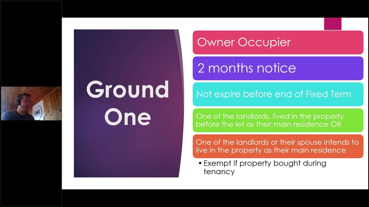 Section 8 Notice - The Grounds
