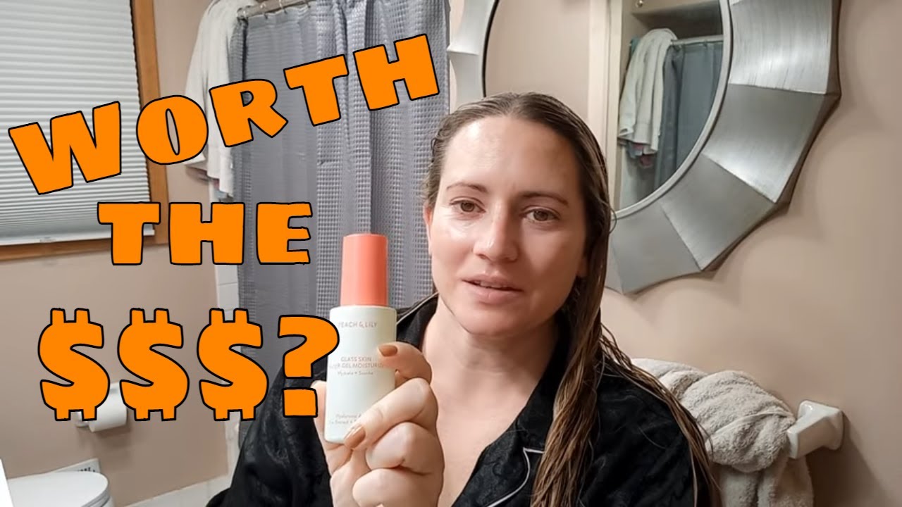 Peach and Lily NEW!  🍊 Glass Skin Water Gel Moisture First Impressions Review