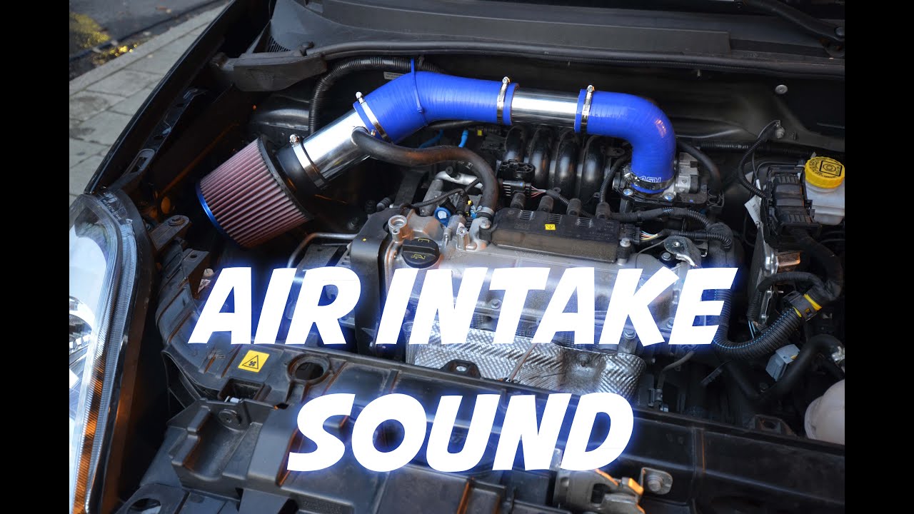 Air intake sound | K&N RR-3002 | Fiat Punto