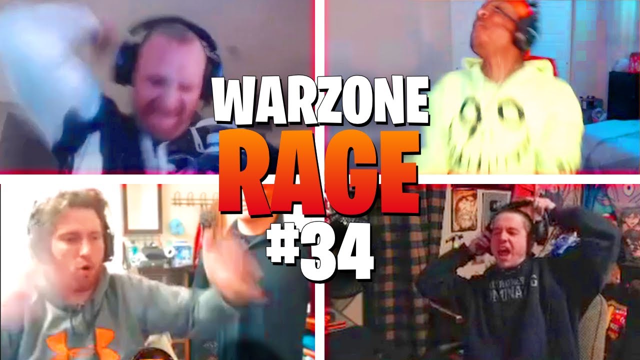 ULTIMATE Warzone RAGE Compilation #34