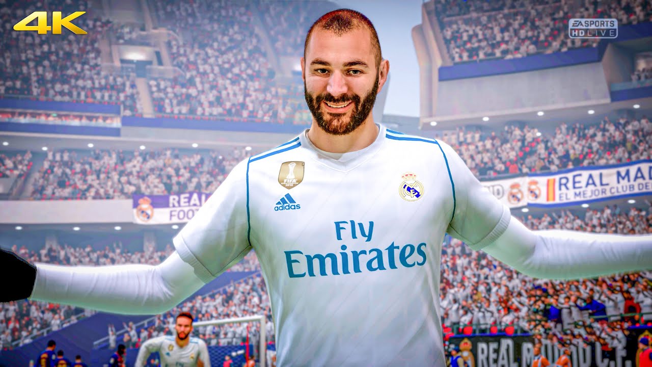 FIFA 18 | Barcelona Vs Real Madrid | El Clasico | 4K HDR 60FPS
