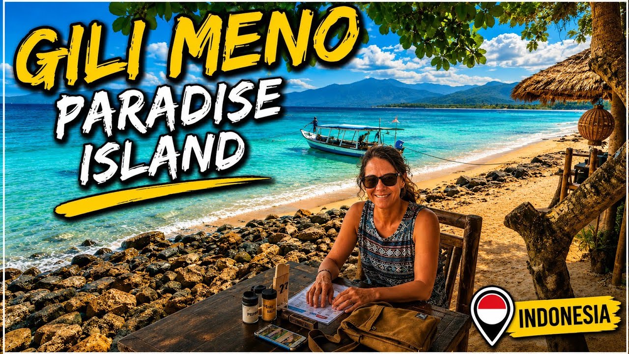 Indonesia's GILI MENO: The MOST BEAUTIFUL ISLAND You've Never Heard Of