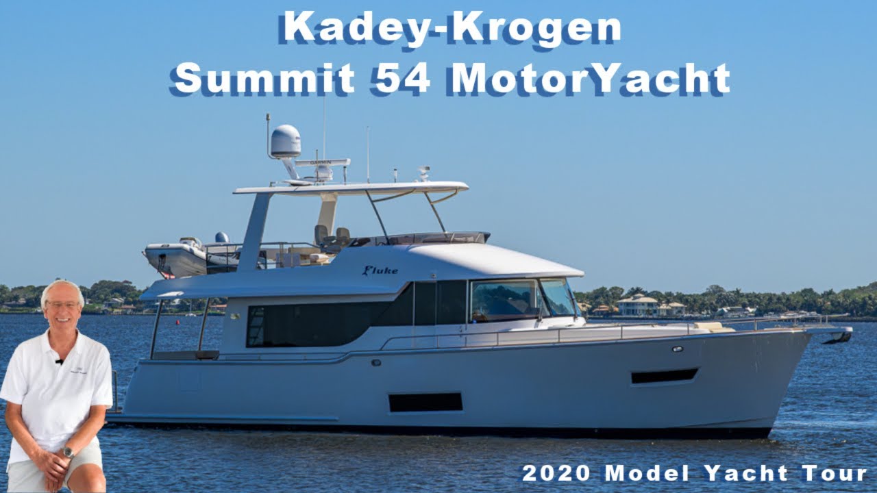 Обзор яхт-тура Kadey-Krogen Summit 54 (2020) со Стивом Фитианом