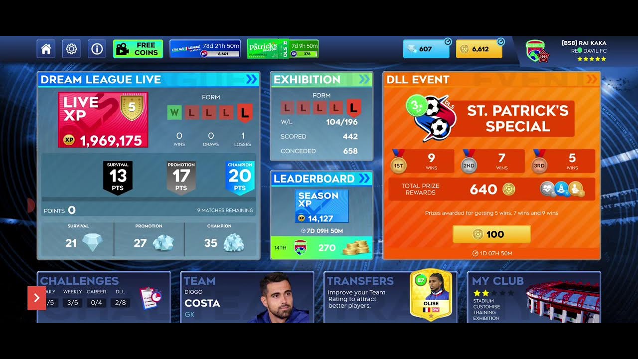 Dream League Soccer Live 🔴 Невероятные голы и онлайн-матчи