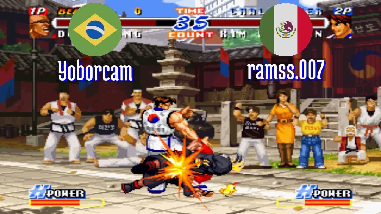 FT3 @rbff2h: Yoborcam (BR) vs ramss.007 (MX) [Real Bout Fatal Fury 2 rbff2 Fightcade] Mar 18
