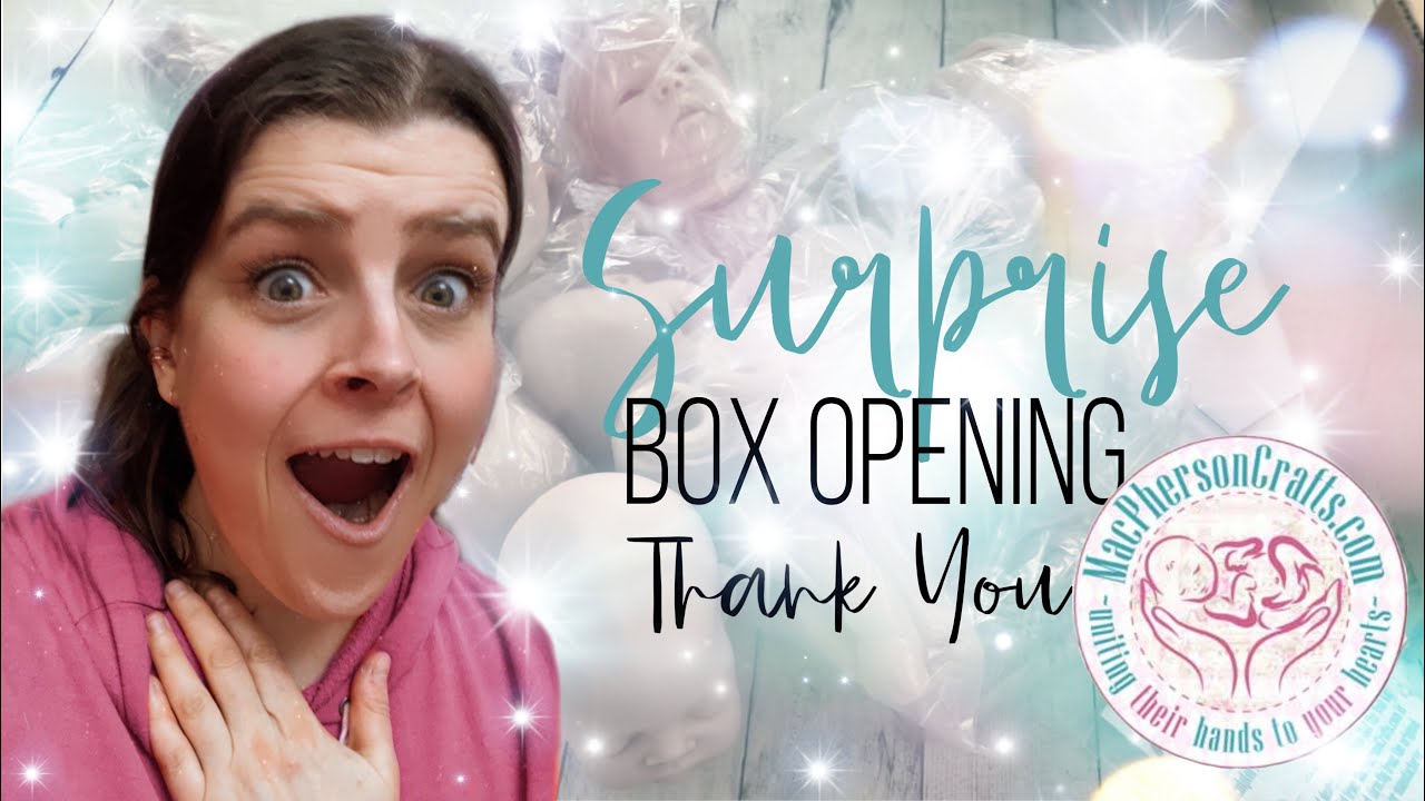 Huge Box Opening Surprise from Macpherson Crafts!