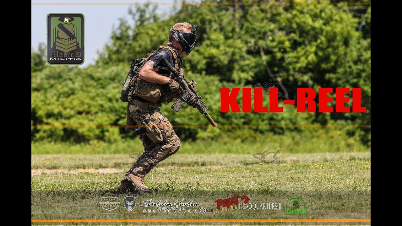 HEADQUARTERS II - GHOST (Kill Reel) - MILSIG M17 / MAGFED PAINTBALL