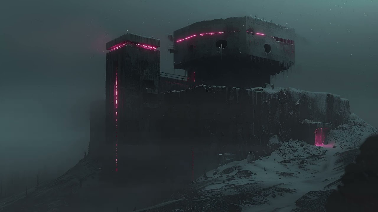 Forgotten Nanotech Facility - Post Apocalyptic Scene // Dark Ambient Mix // Atmospheric Dark Music