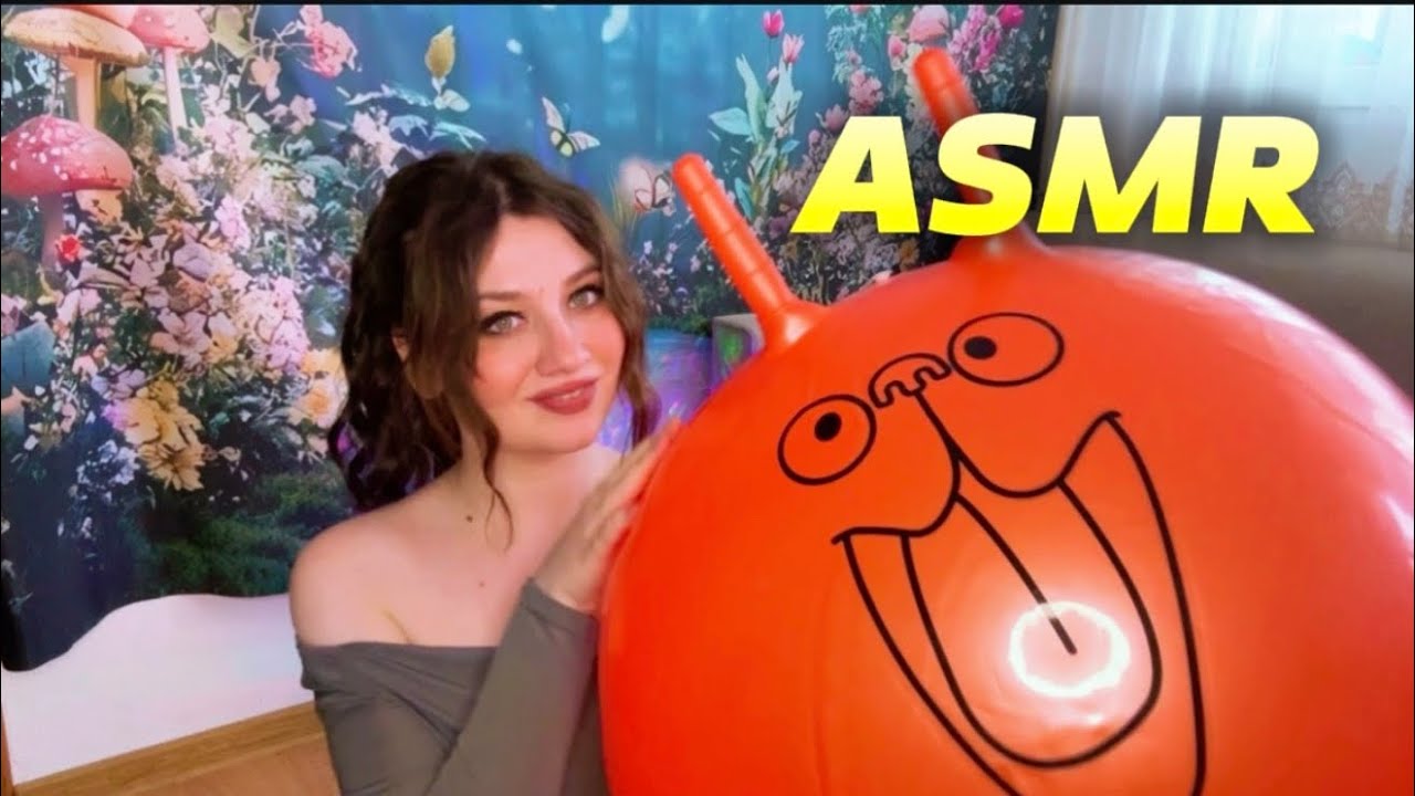 ASMR | Space Hopper Ball | Deflation Sounds 🧡