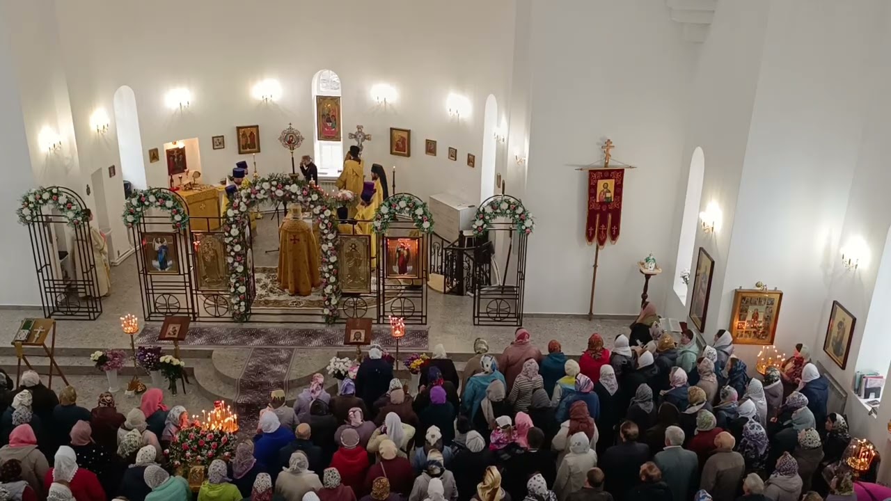 Открытие храма в честь ап. Иоанна Богослова г. Шумерля