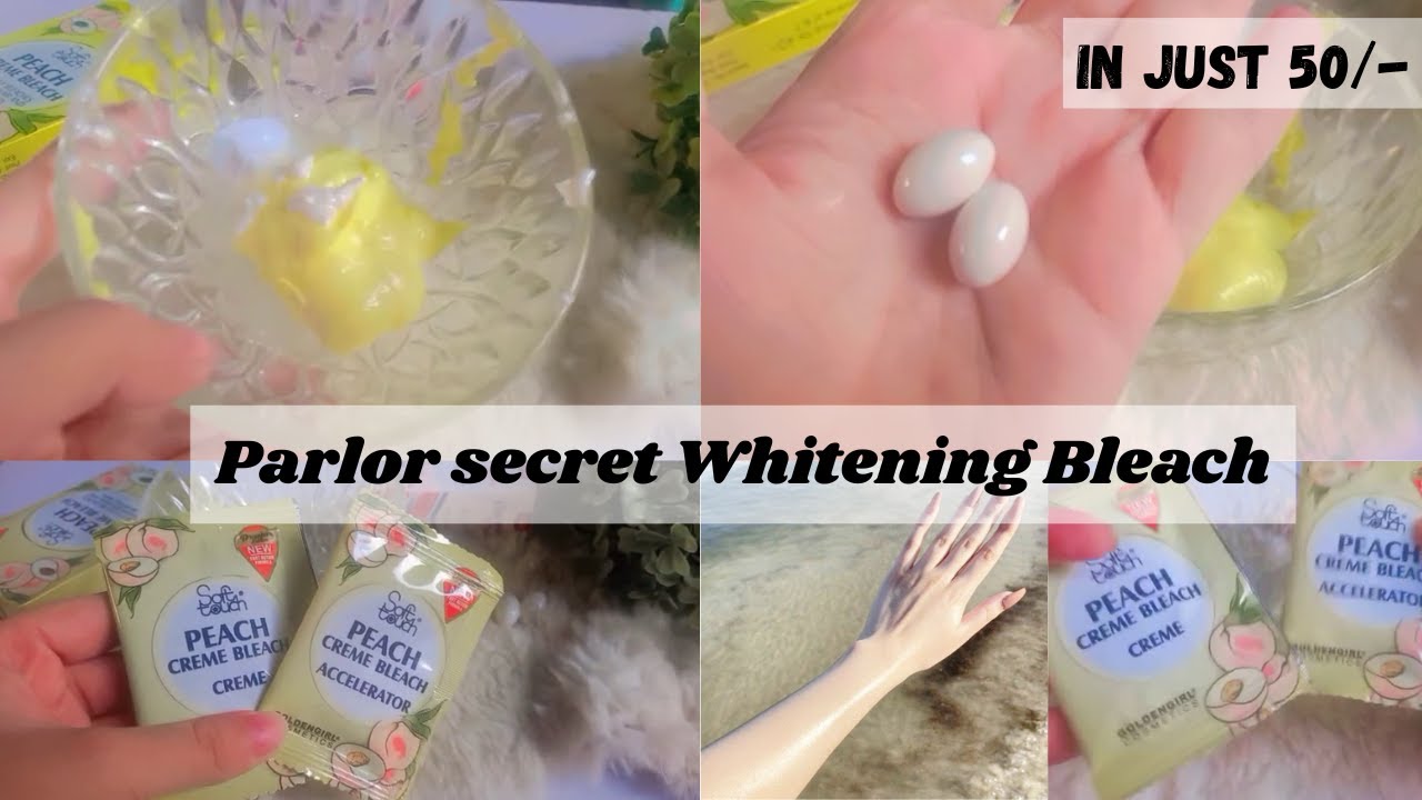 Секретный отбеливатель Parlor Whitening Bleach в домашних условиях всего за 50 рупий 😱|