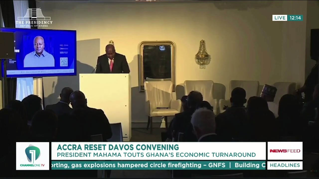 Accra Reset Davos: President Mahama Highlights Ghana’s Economic Turnaround | News Feed