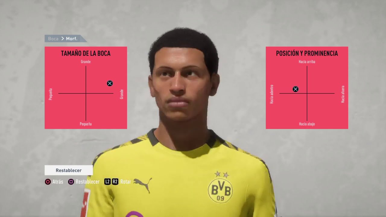 How to create  Jude Bellingham FIFA 21 FIFA 20 face pro clubs lookalike virtual pro modo carrera