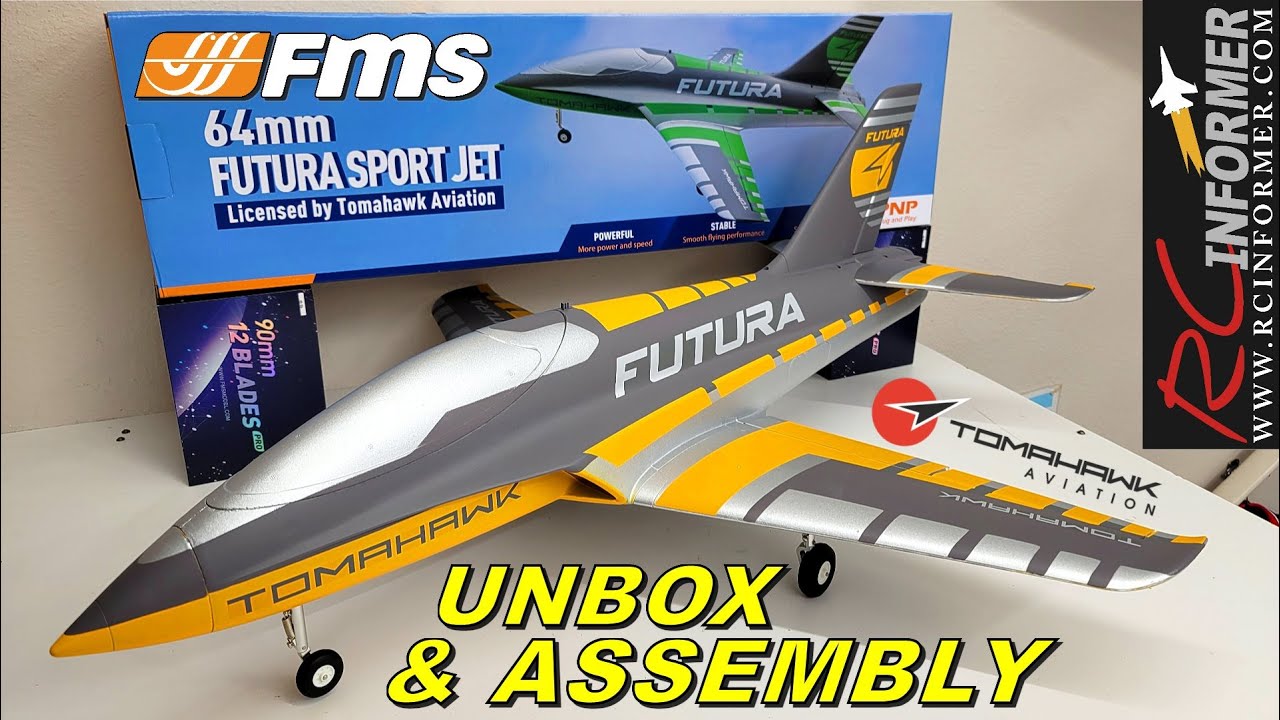 NEW FMS FUTURA 64mm UNBOXING & ASSEMBLY from RCINFORMER