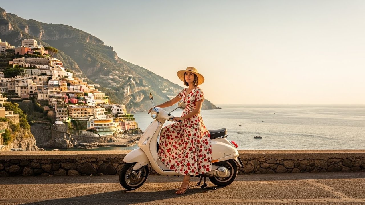 Warm Mediterranean Evening Music 🎶 Relaxing Italian Coast Mood