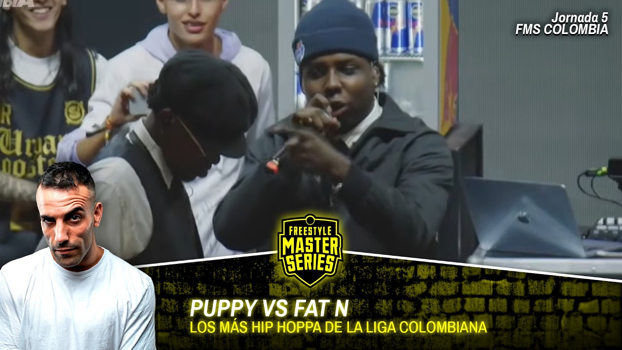 LAS PERSONALES ENTRE AMIGOS EXPLOTAN COLOMBIA *FAT N VS PUPPY* #FMSCOLOMBIA J5 FINALS Votación