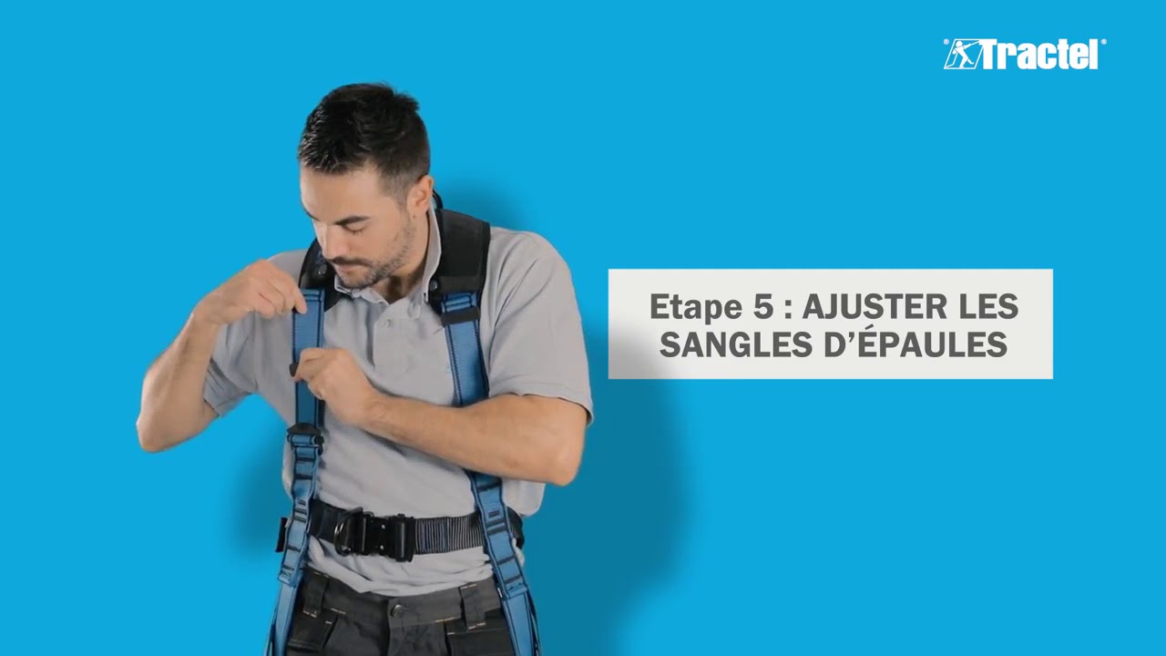 Harnais de sécurité HT55 - TRACTEL