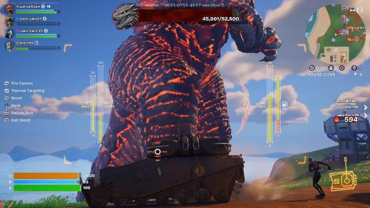 GODZILLA EVENT BOSS FIGHT REAL