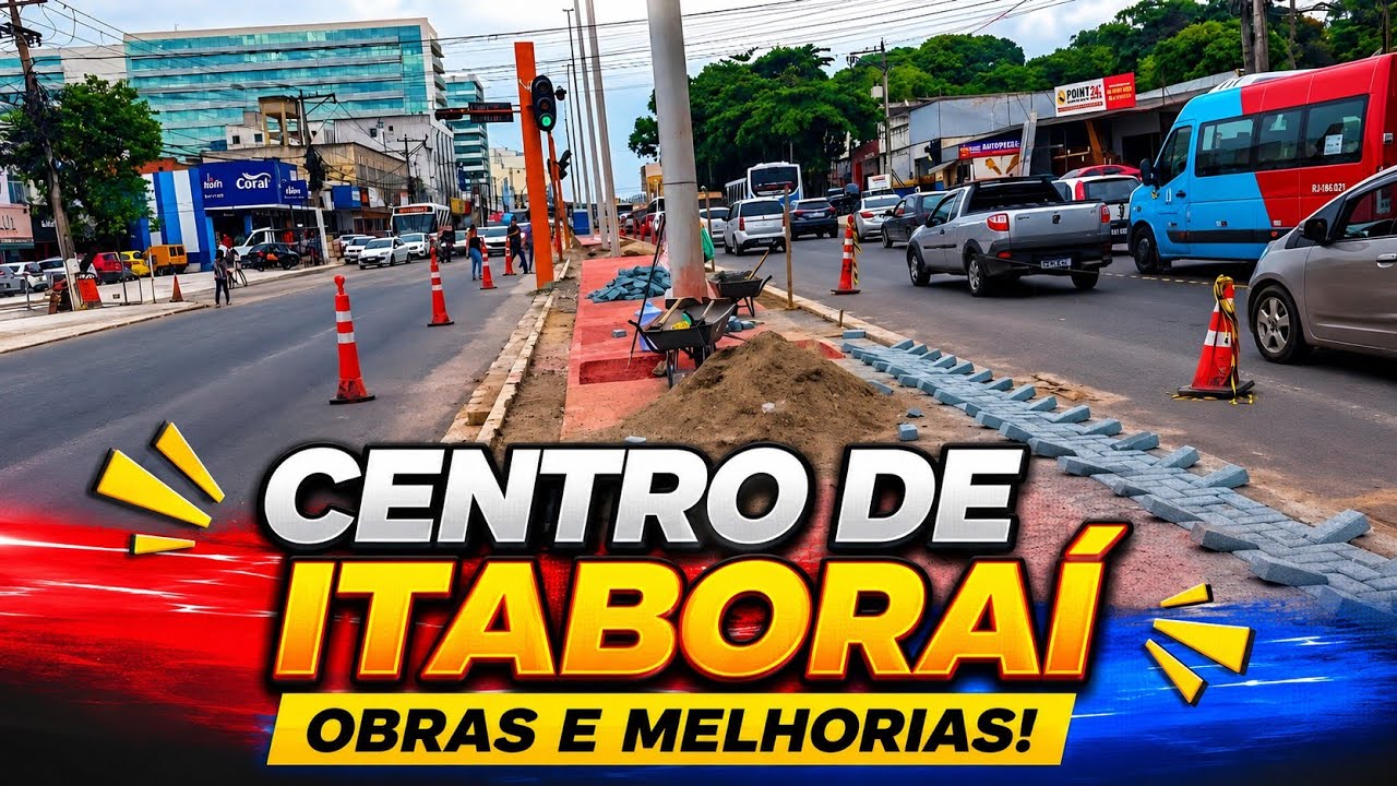 Atualizando a obra da Avenida 22 de Maio Itaboraí RJ 