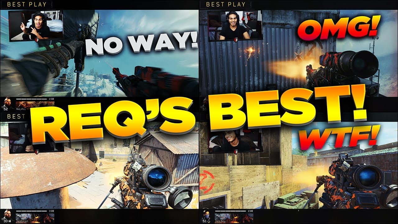 We Hit So Many Trickshots On BO4!  (Req's Best #21)