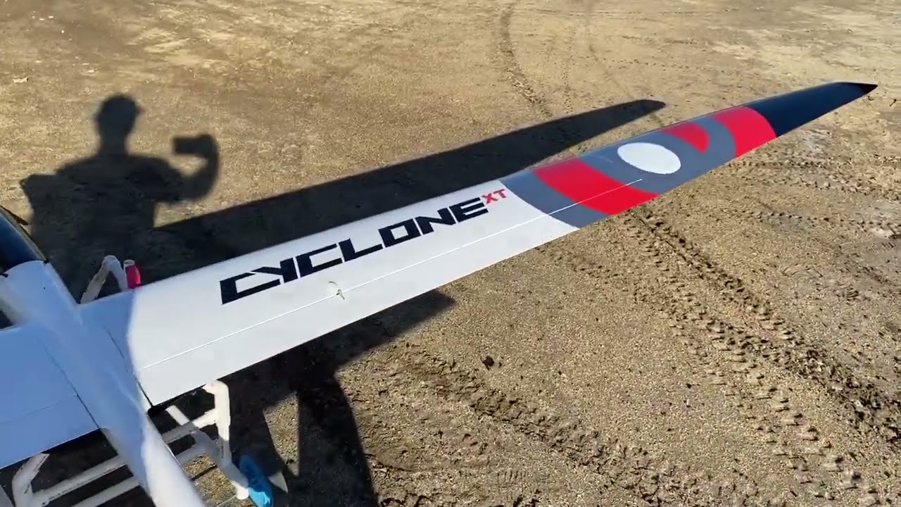ROBBE CYCLONE XT, 6.20m, Hybrid, Maiden Flight