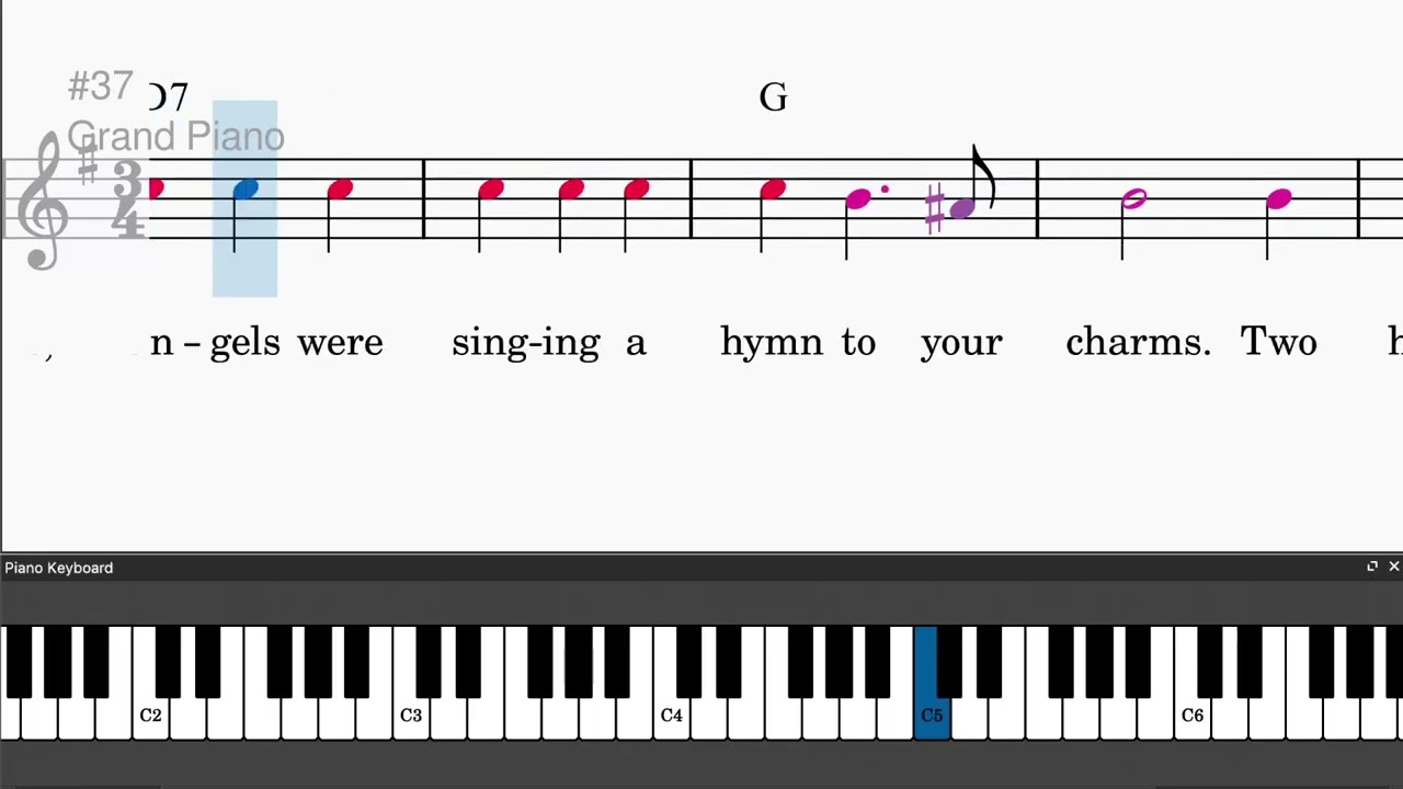 Anniversary Song by Al Jolson - Easy piano tutorials with leadsheet and chords