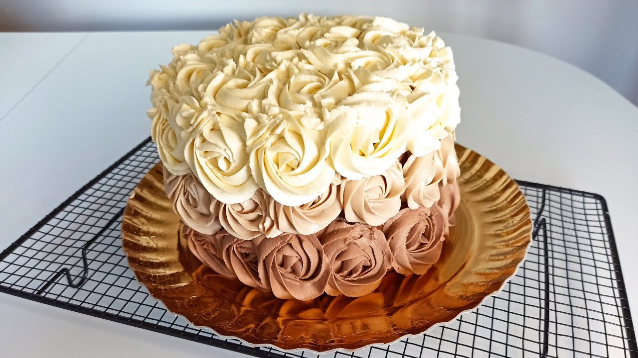 Recette rose cake chocolat /Recette layer cake / Recette gâteau d'anniversaire