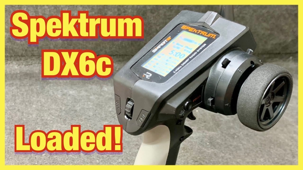 Spektrum DX6c Exos ПЕРВЫЙ СПЕКТР!