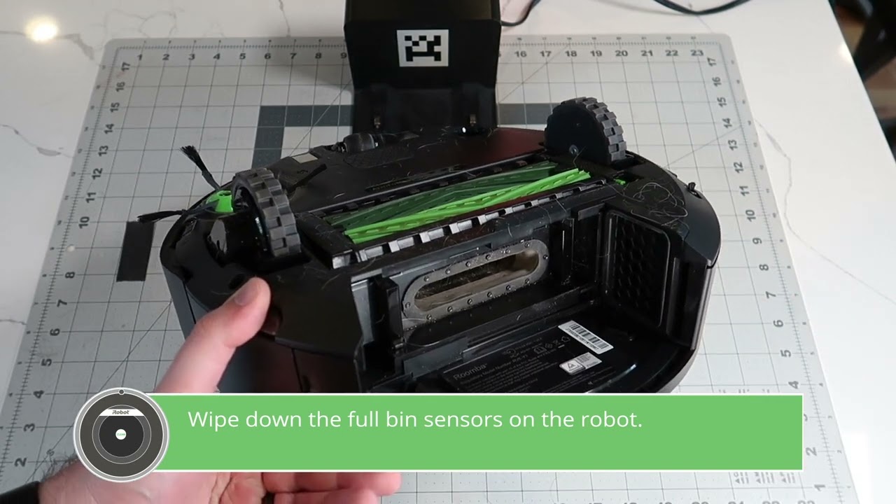 iRobot Roomba® | Troubleshooting and Maintenance | Full Bin - Error 36