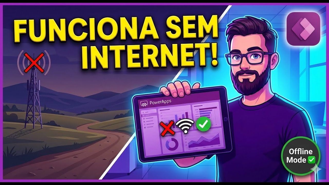 Sem conexão de internet? A Solução Offline Que Poucos Sabem no Power Apps!