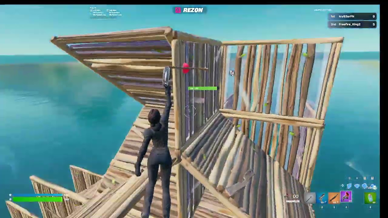 just 1v1ing people for fun.