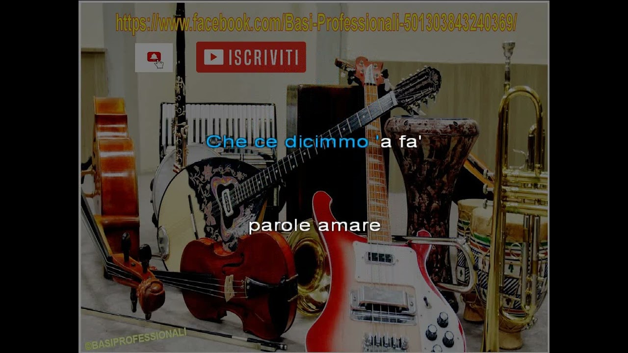 S. D'ESPOSITO★ANEMA E CORE★KARAOKE(NEW VERSION)
