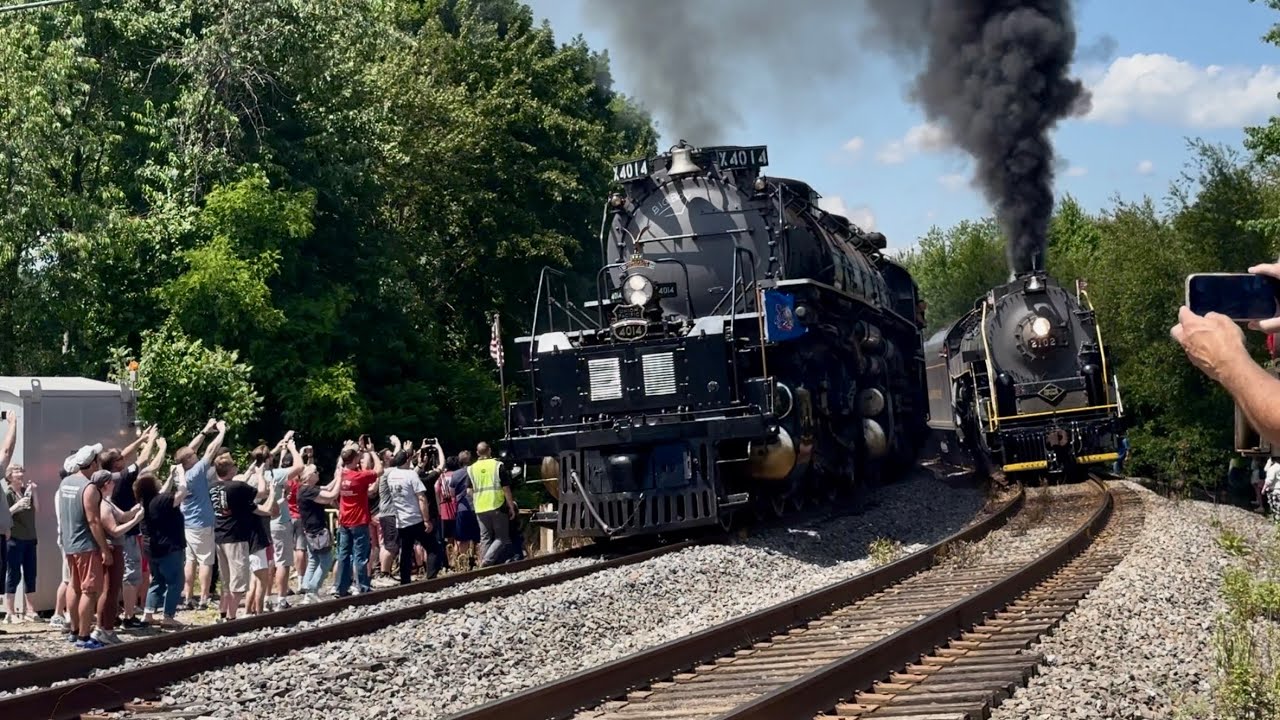 HISTORIC VISIT: UP Big Boy 4014 Storms Through Pennsylvania (June 13-14, 2026)