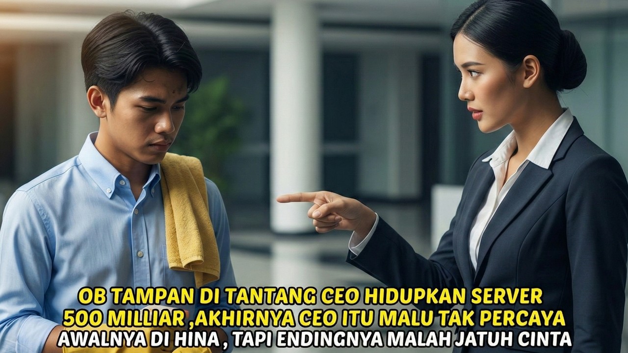 OB TAMPAN DI TANTANG CEO CANTIK IKUT SAIMBARA , AKHIRNYA CEO ITU MALU DAN TAK PERCAYA TERNYA 😳