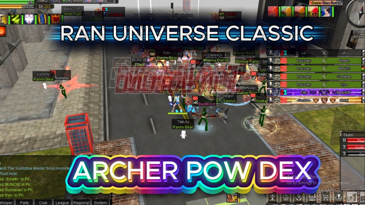 SURYUN & TYRANNY - RAN ONLINE UNIVERSE 05/01/26