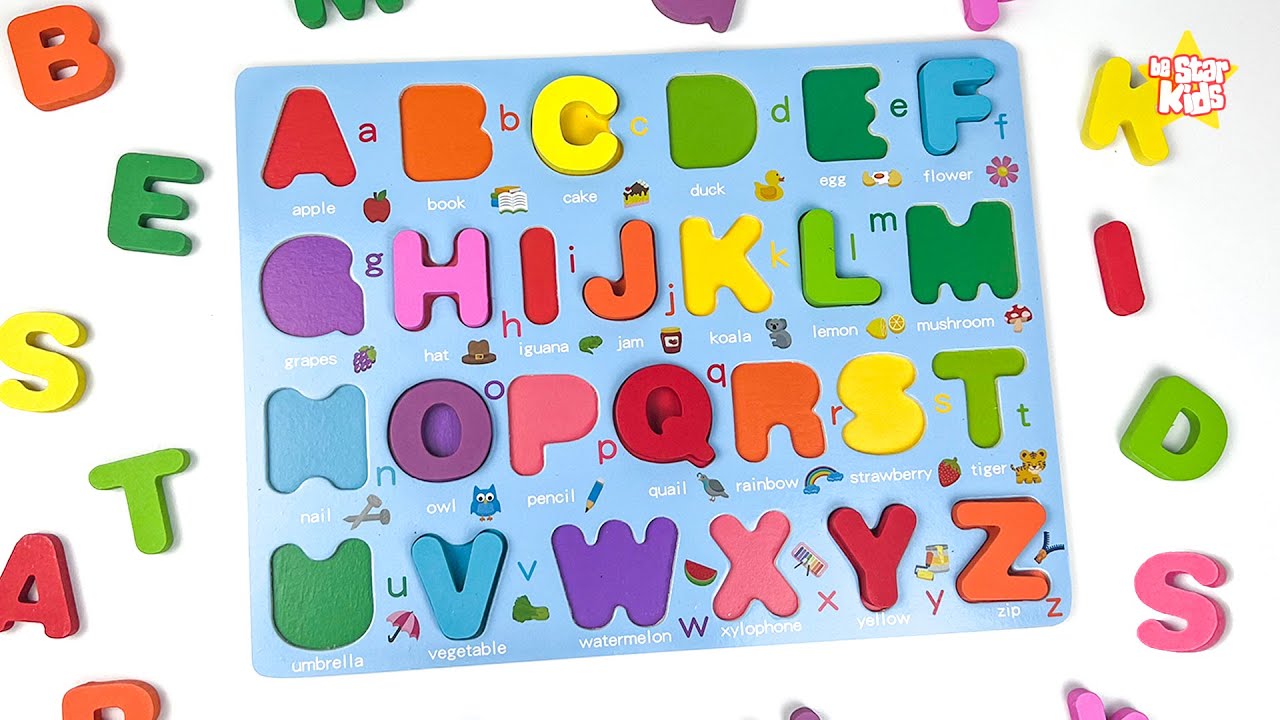 Learn ABC Alphabet Puzzle | Homeschooling  Materials for Kids | BeStar Kids