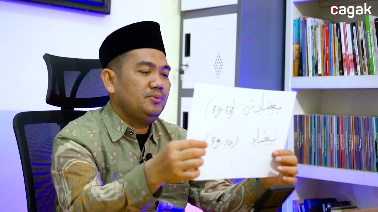 JUMLAH ORANG TIDAK BERIMAN LEBIH BANYAK DARI  ORANG BERIMAN :Dr. Syofyan Hadi | Makna&Mabna#291