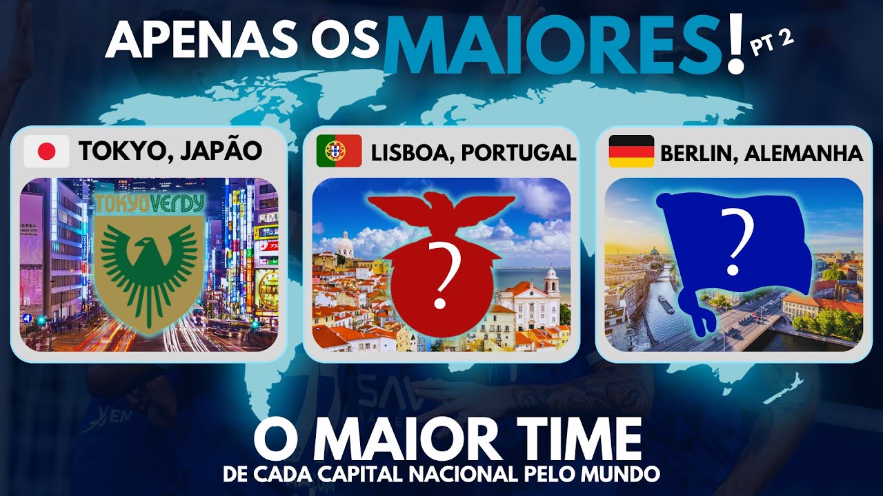 O MAIOR TIME de cada CAPITAL NACIONAL! (2/2) - Nizz Fut