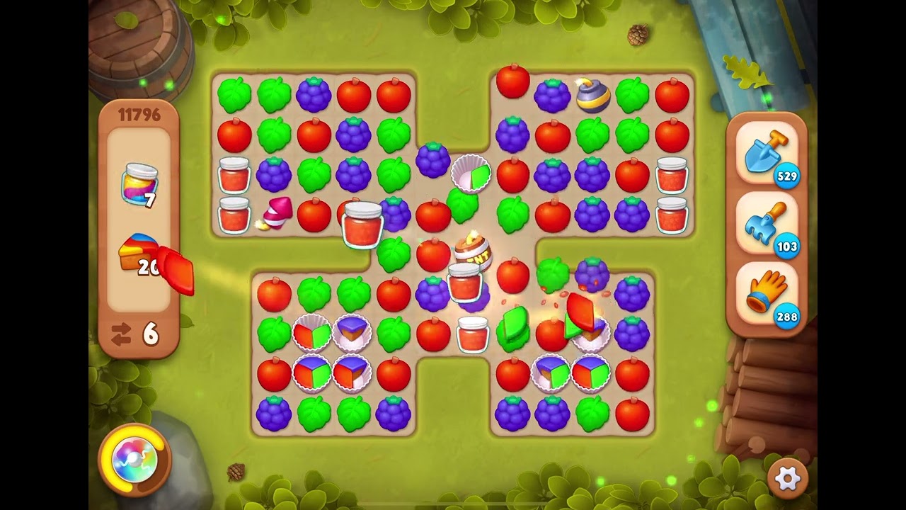 GardenScapes Level 11796 no boosters