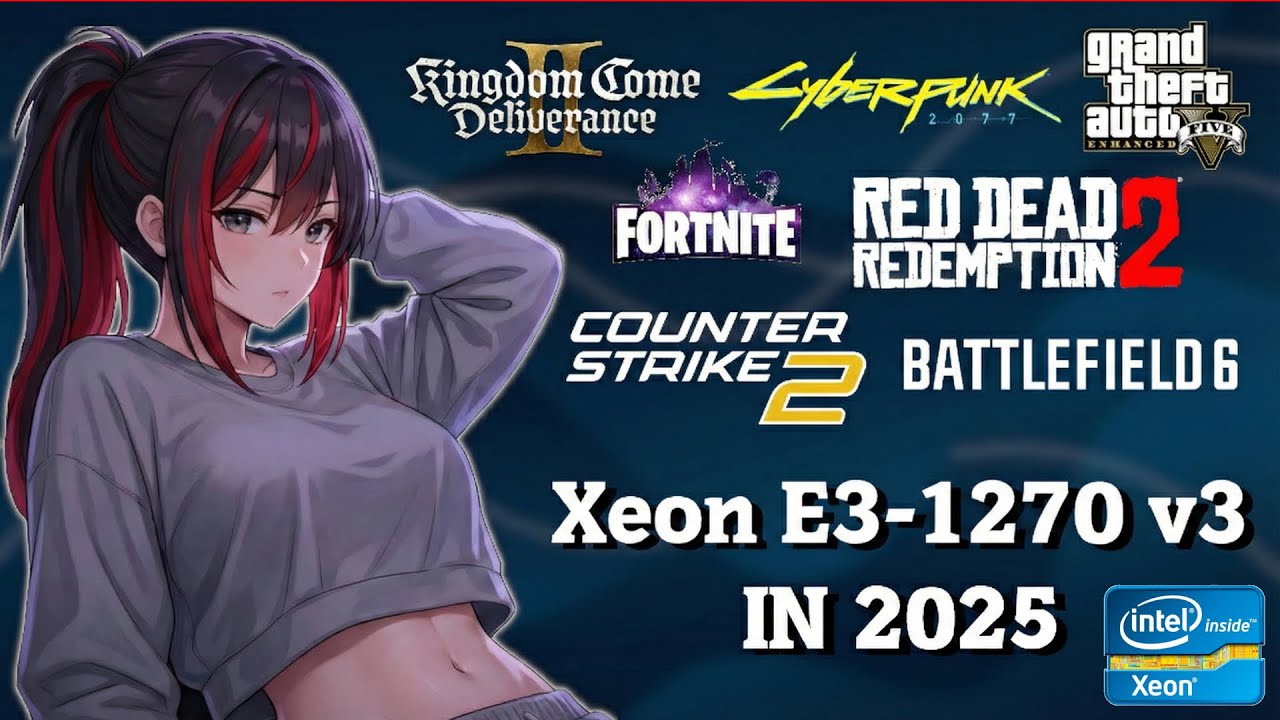 Серьезное узкое место?! Xeon E3-1270 v3 и RTX 4060 в 2025 году?!