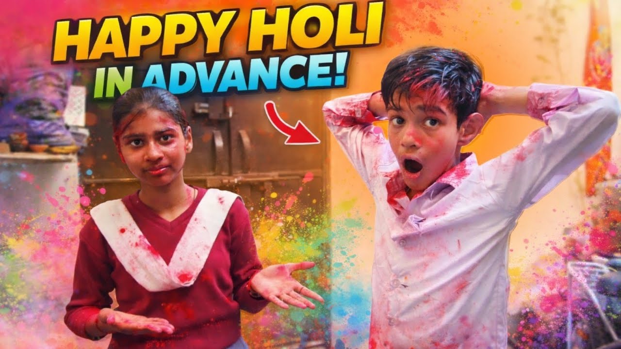 Iss Baar Holi Hogi Sabse Alag! 😍🌈 | Happy Holi in Advance.