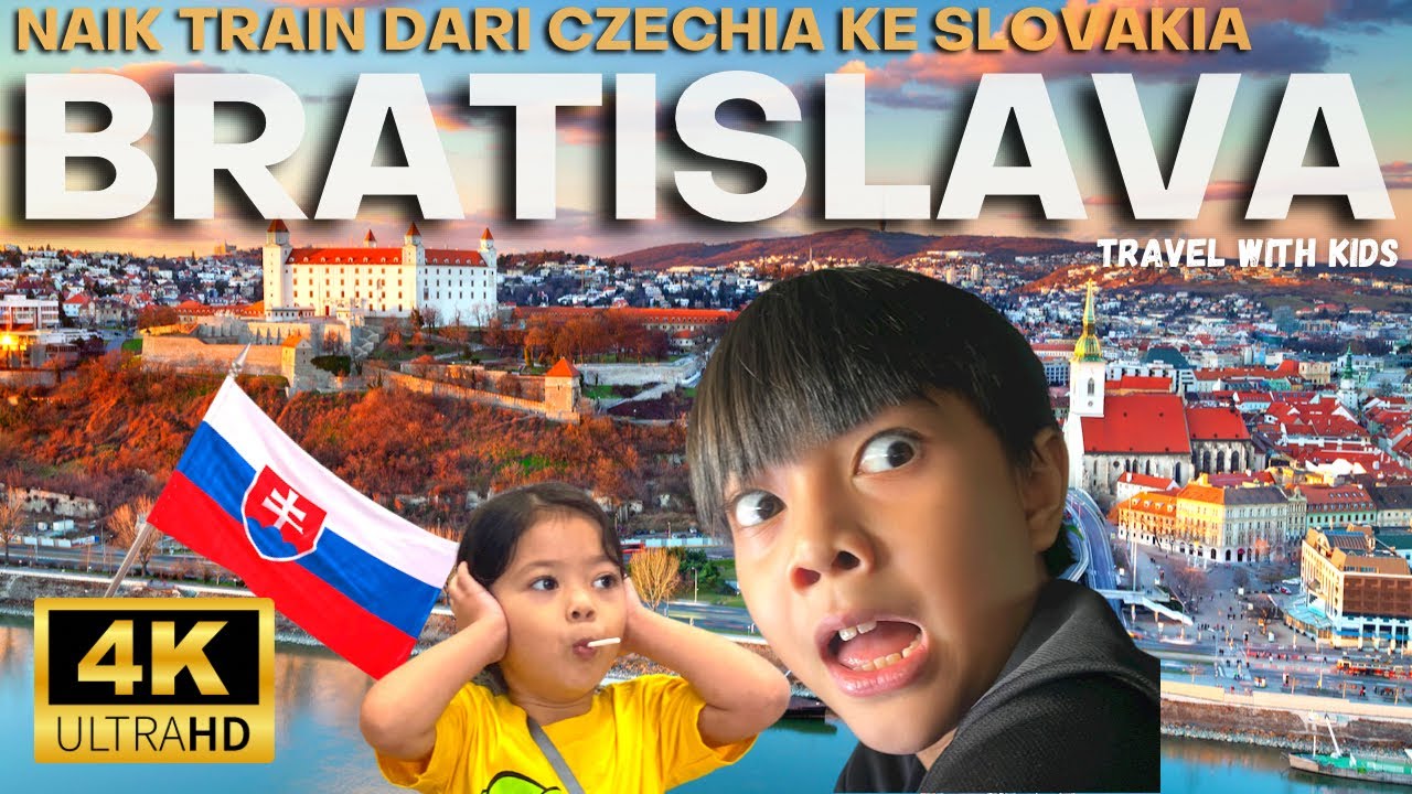 Ep. 120 - Dari Prague Ke Bratislava Dengan Train | The Best Experience 🇸🇰
