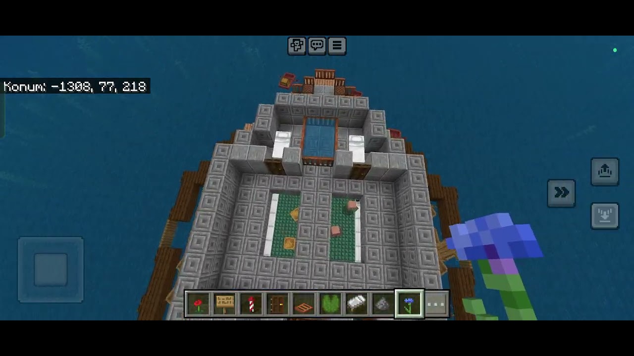Minecraft gemi yapıyorum 3. bölüm
